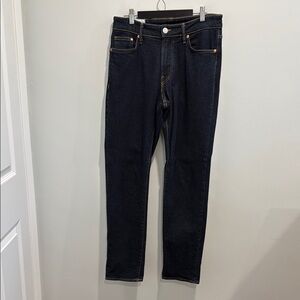 H&M Men’s Regular Fit Coupe Dark  Blue Denim Jeans 29/32